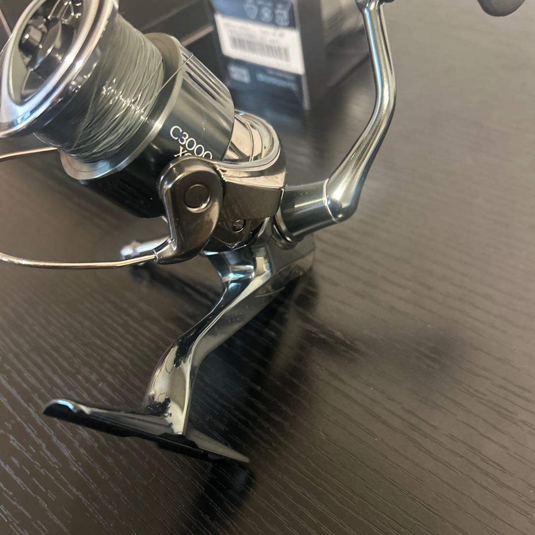専用シマノ 22 ステラ C3000XG スピニングリール浅溝スプ−ル付き
