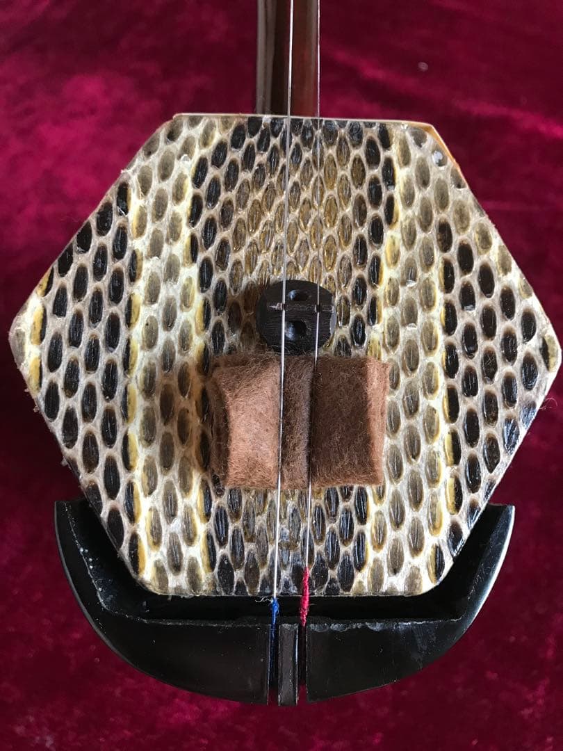 二胡★蛇本皮★初心者用