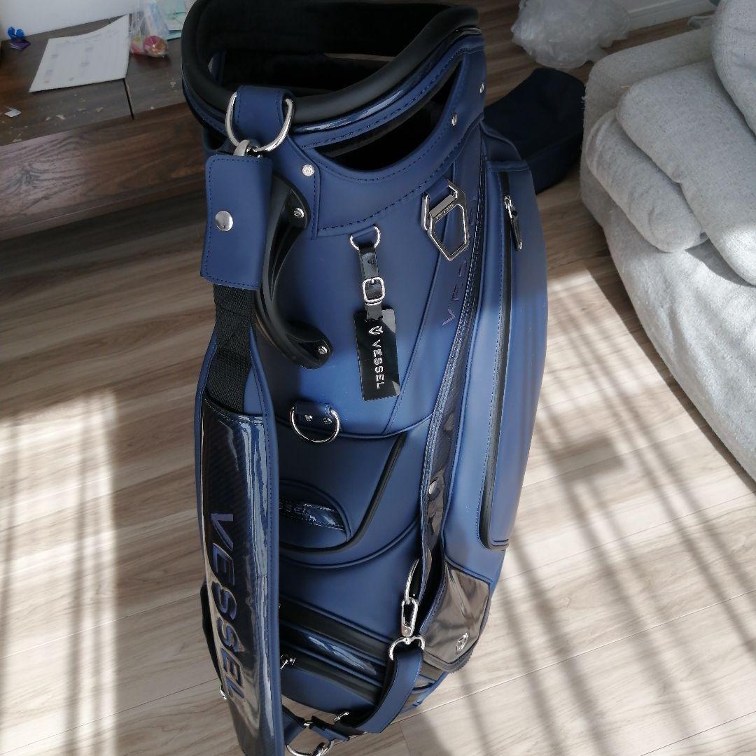 Vessel Prime 2.0 CarbonNavy キャディーバッグ