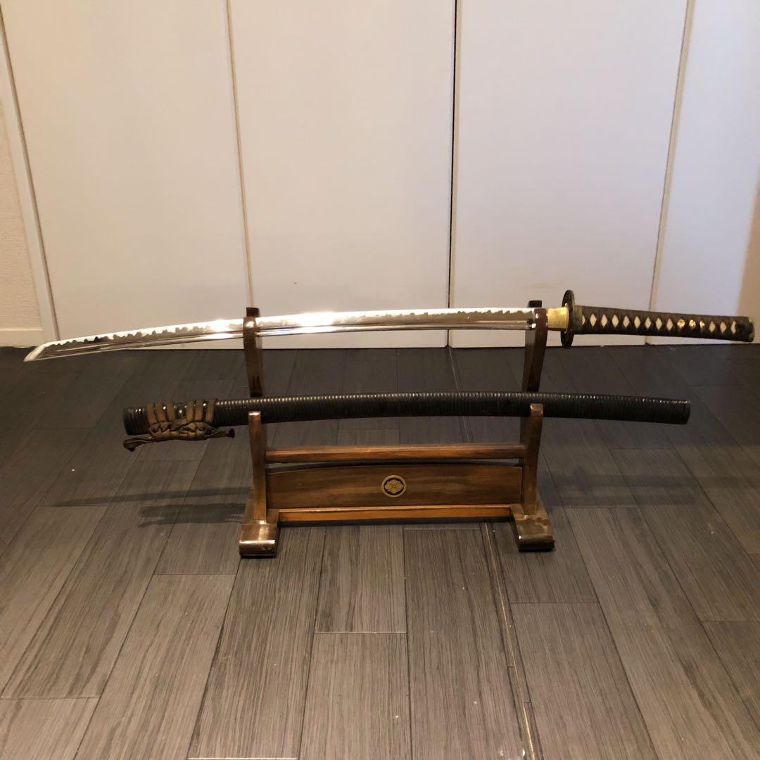 本格模造刀　居合刀　樋入り刀身　亜合金刀身　刀