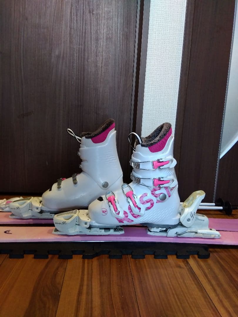 美品【ハイエンド】HEAD 学生・レディース スキーセット メンテ・WAX済み✔