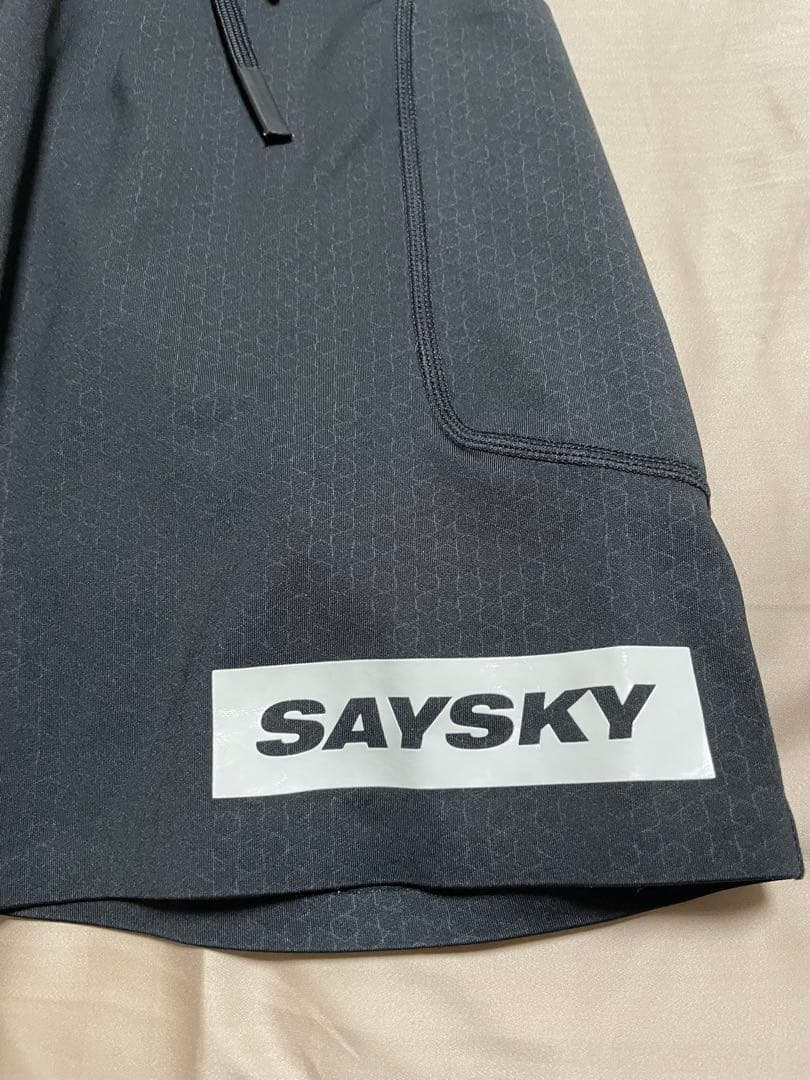 美品 SAYSKY メッシュショートパンツ ブラックXSサイズ