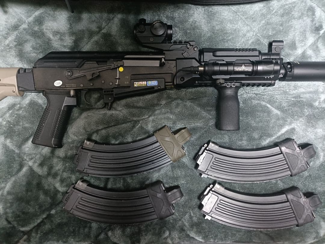 東京マルイ　AKストームカスタム　ガンバック付き