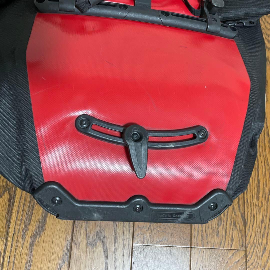 ORTLIEB オルトリーブ バックローラー クラシックQL21 ペア レッド