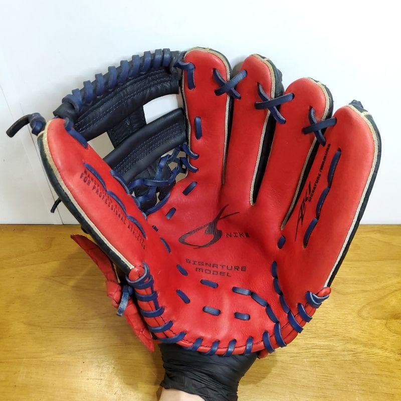 NIKE 岩村明憲モデル 限定クロコダイル柄レザー ナイキ 内野用 軟式グローブ