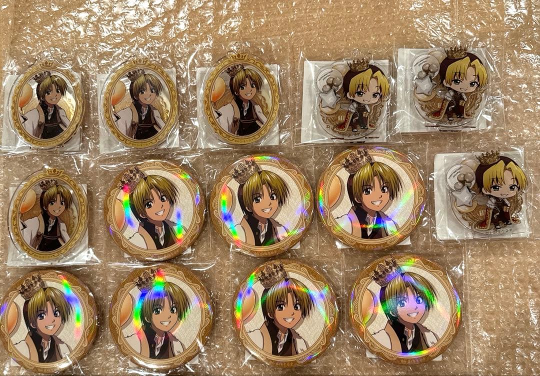 ヒカルの碁 くじ引き堂 進藤ヒカル Birthdayくじ 缶バッジ ミニアクスタ