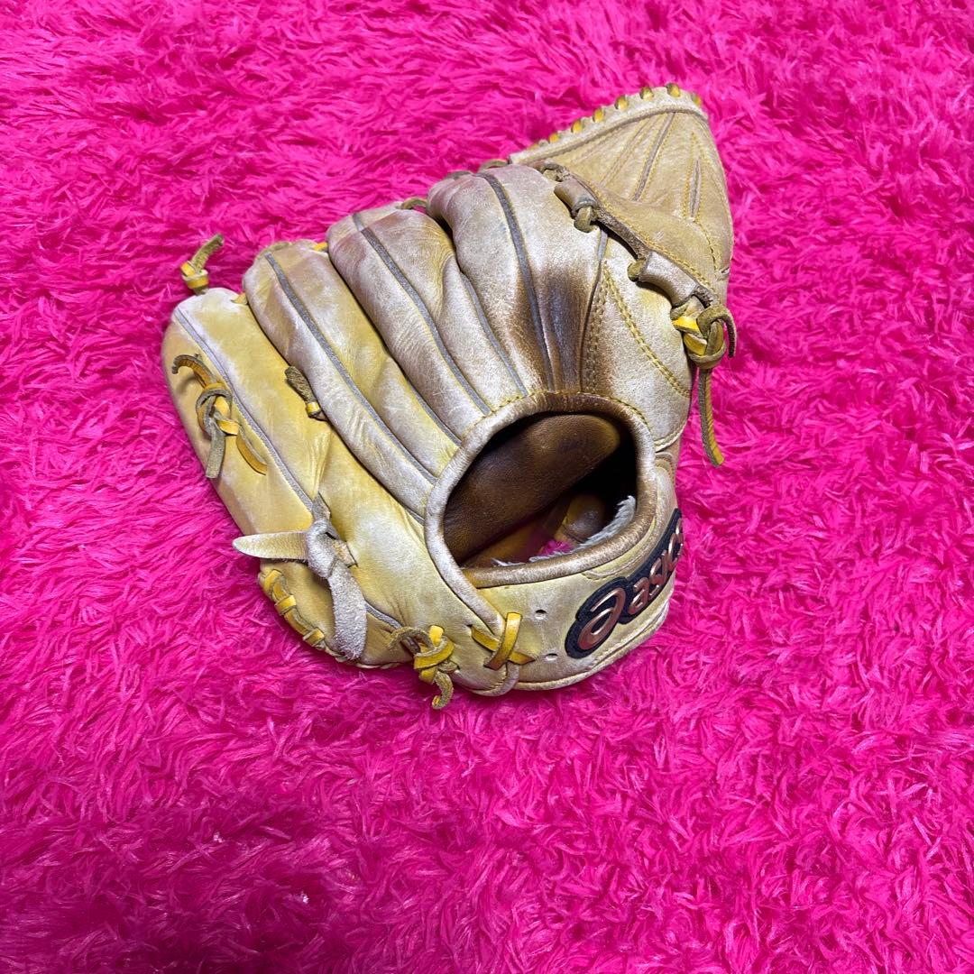 asics 軟式グローブ BGR6AP 黄