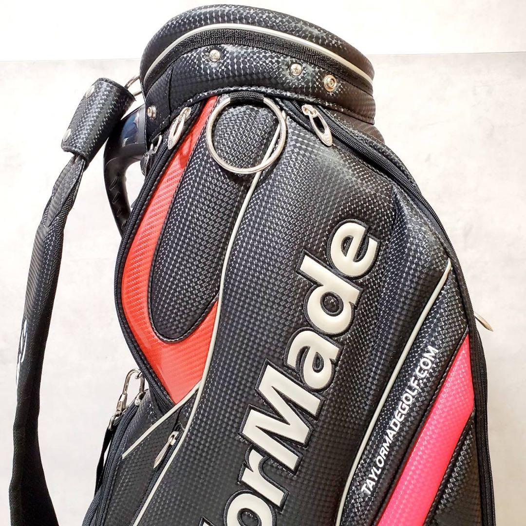 【極美品・使用感ほぼなし】テーラーメイド キャディバッグ ゴルフバッグ 8.5型