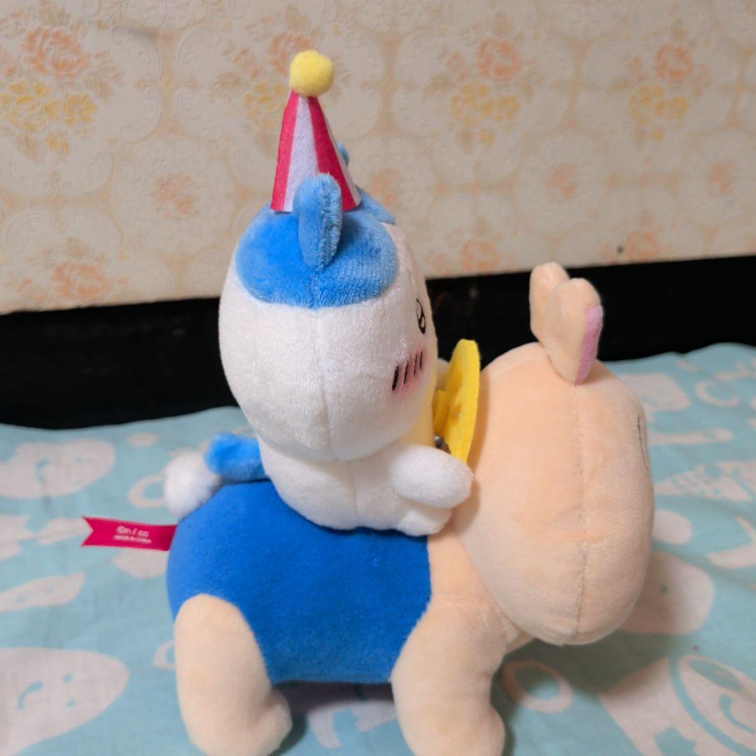 ちいかわらんど　ぴーぽぽぬいぐるみ　ちいかわ・ハチワレ・うさぎ3点セット