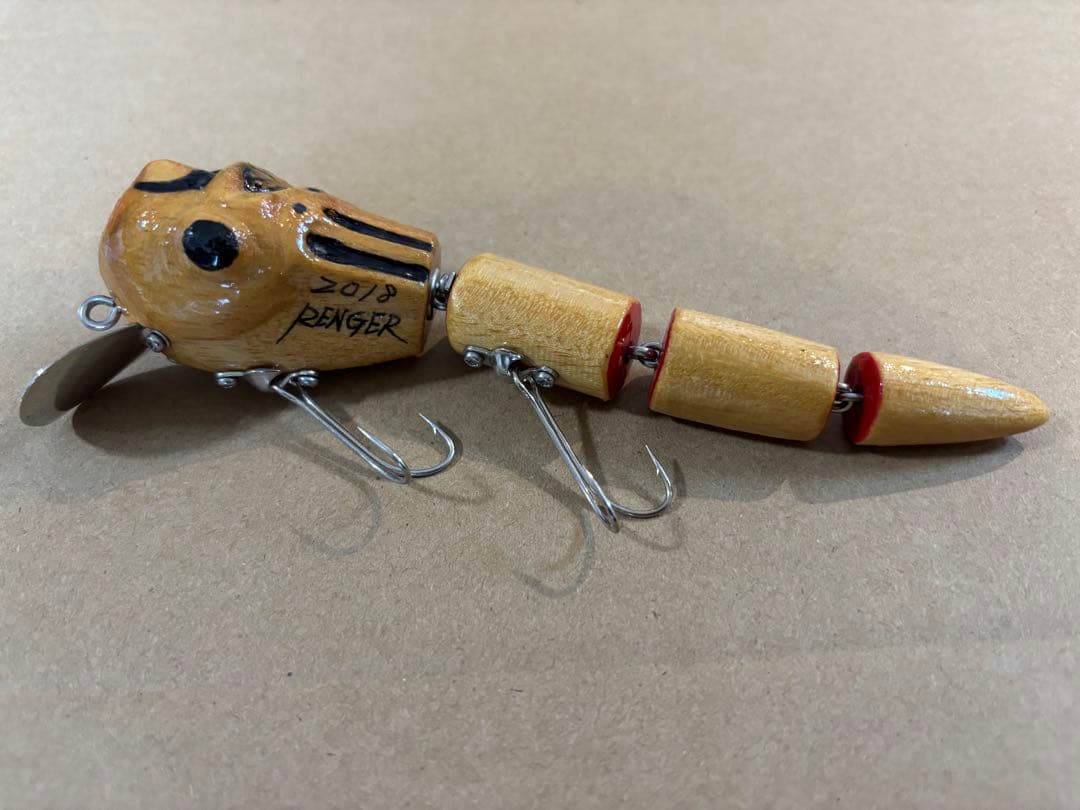 ドット3 WOOD RANGER 2018 4P 木製ルアー