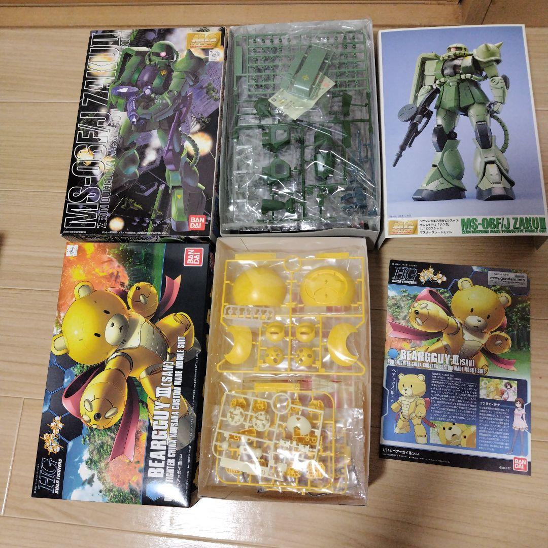 バンダイ ガンプラ　セット 5点