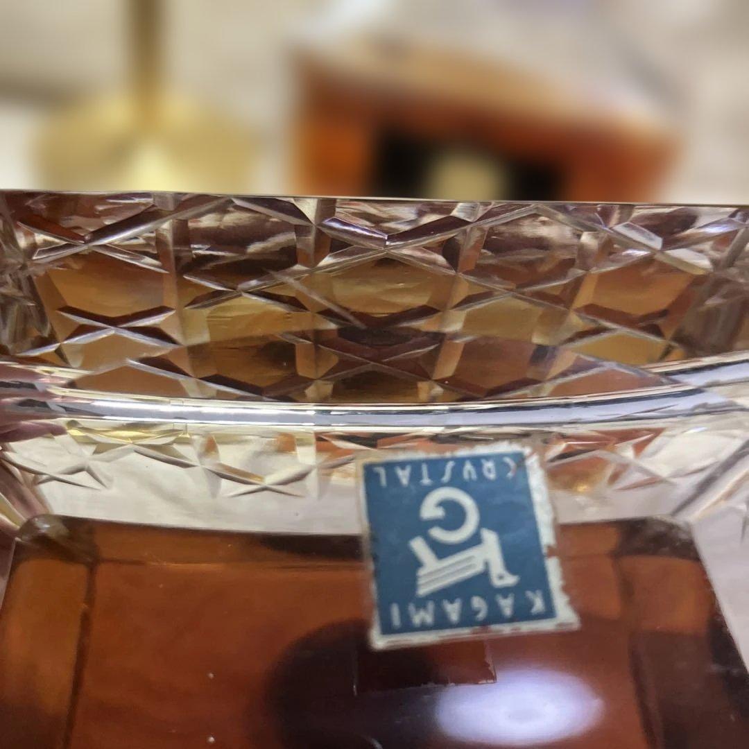 【希少・未開栓】インペリアル カガミクリスタル ウイスキー特級 擦り傷あり