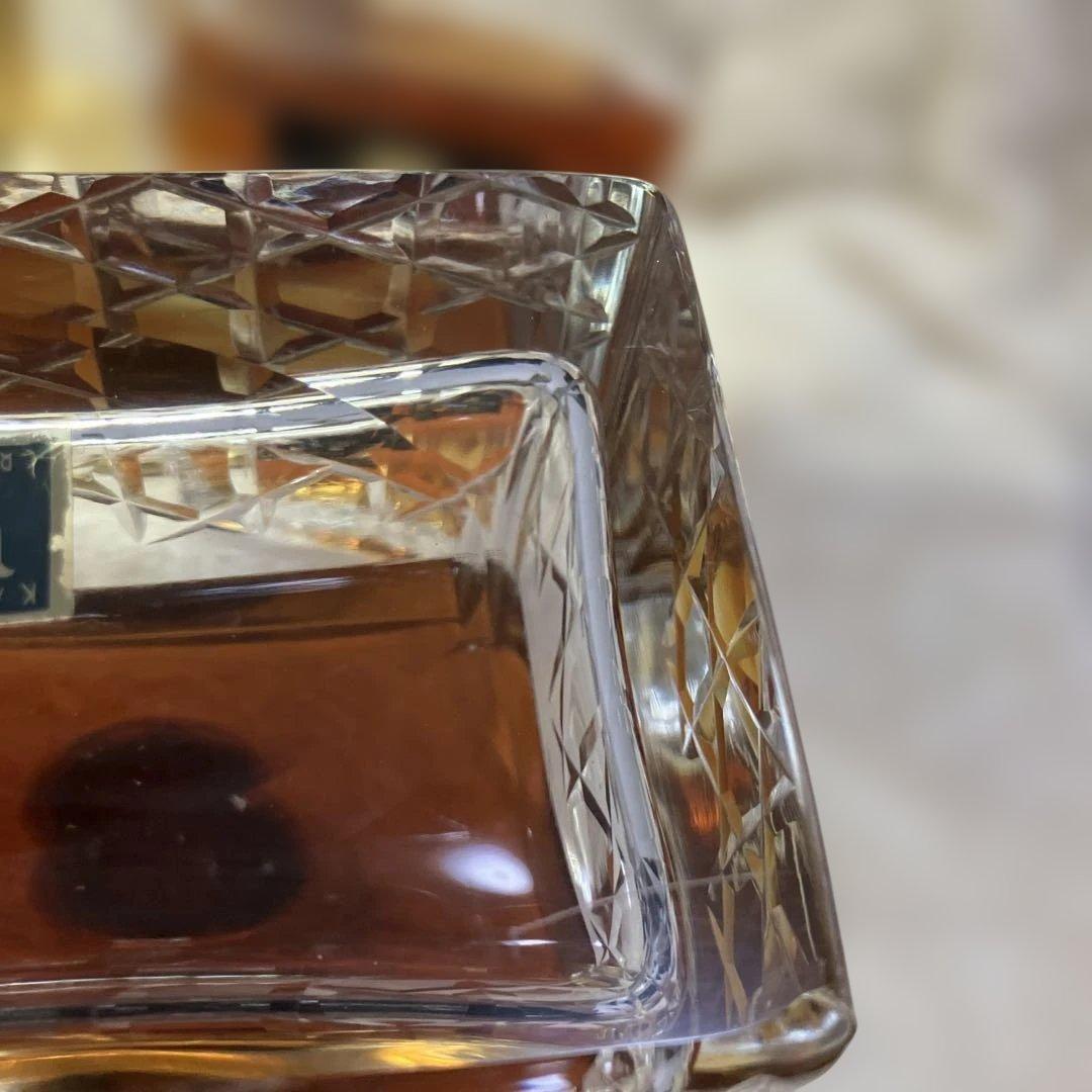 【希少・未開栓】インペリアル カガミクリスタル ウイスキー特級 擦り傷あり