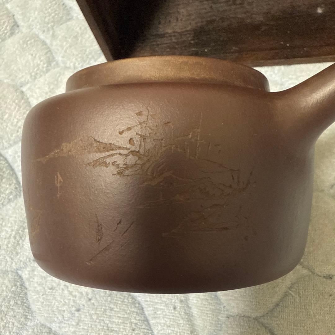 中国美術 清朝 茶壺 在銘 吴雲根 名品 名物 －茶道具