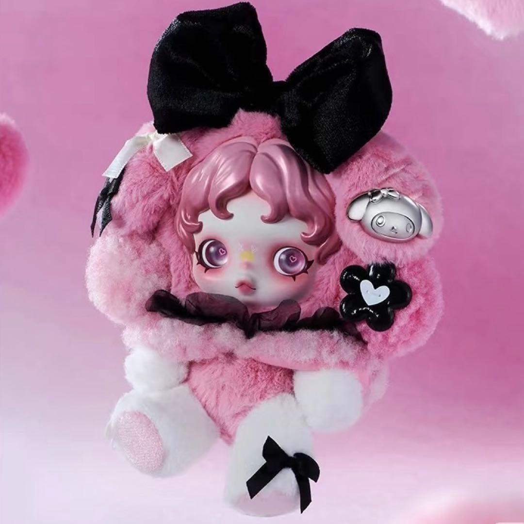 SKULLPANDA × サンリオ　ぬいぐるみペンダント　2点セット