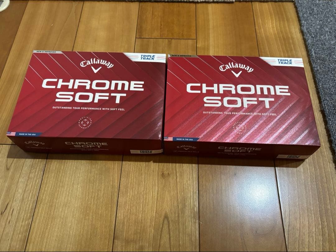 Callaway キャロウェイ CHROME SOFT クロムソフト 2ダース