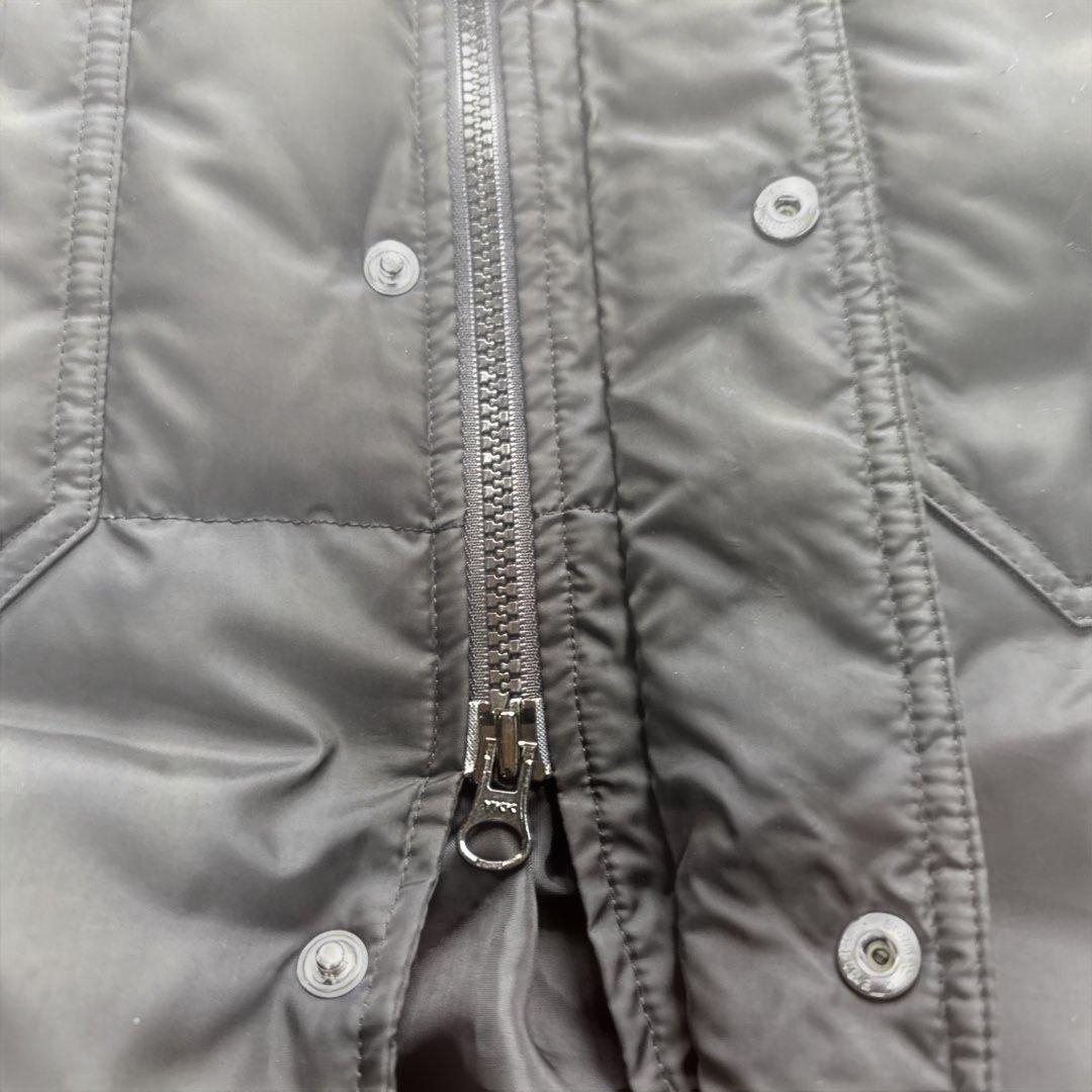 美品/Puma プーマ　黒 ブラック ダウン　ロングコート　ベンチコート　M