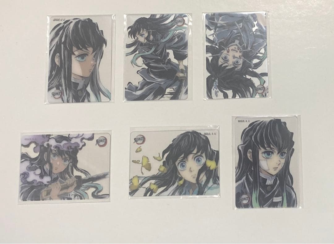 鬼滅の刃　時透無一郎　レイヤードクリアカードセット