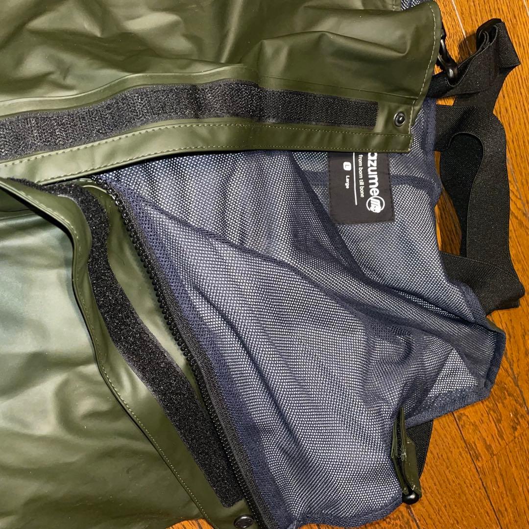 mazume（マズメまづめ）レインスーツ MZRS-774 アーミーグリーンL