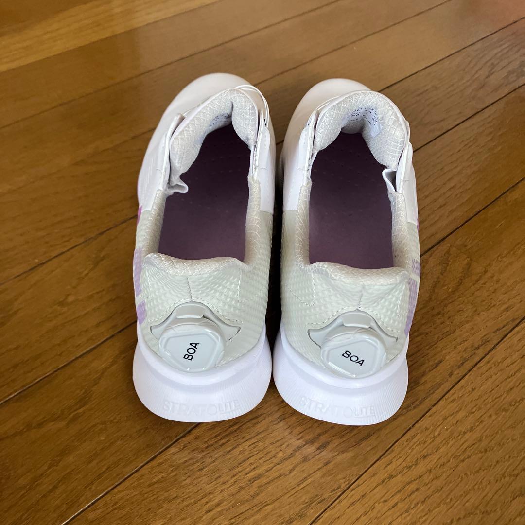 FOOTJOY ゴルフシューズ 女性用 ホワイト/パープル