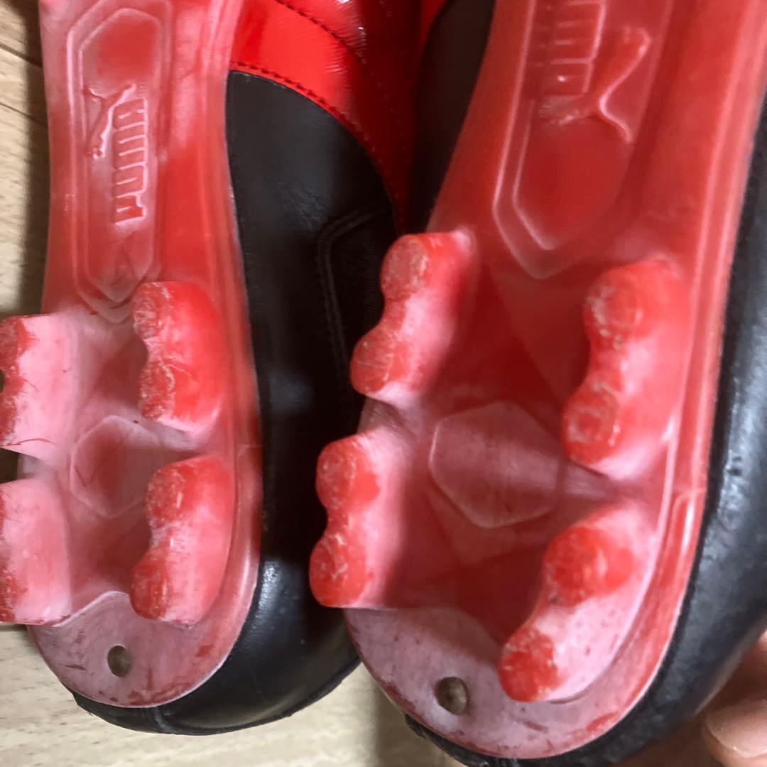 サッカースパイク　プーマ　パラメヒコGCi 26.5㎝　赤黒