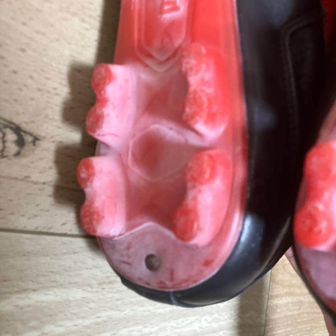 サッカースパイク　プーマ　パラメヒコGCi 26.5㎝　赤黒