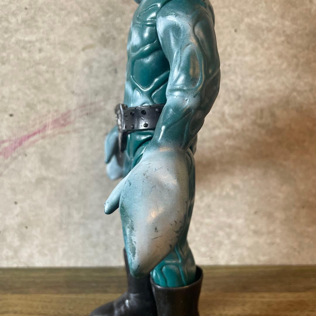 週末削除旧バンダイ当時物仮面ライダー怪人トリカブトソフビ落書きなし