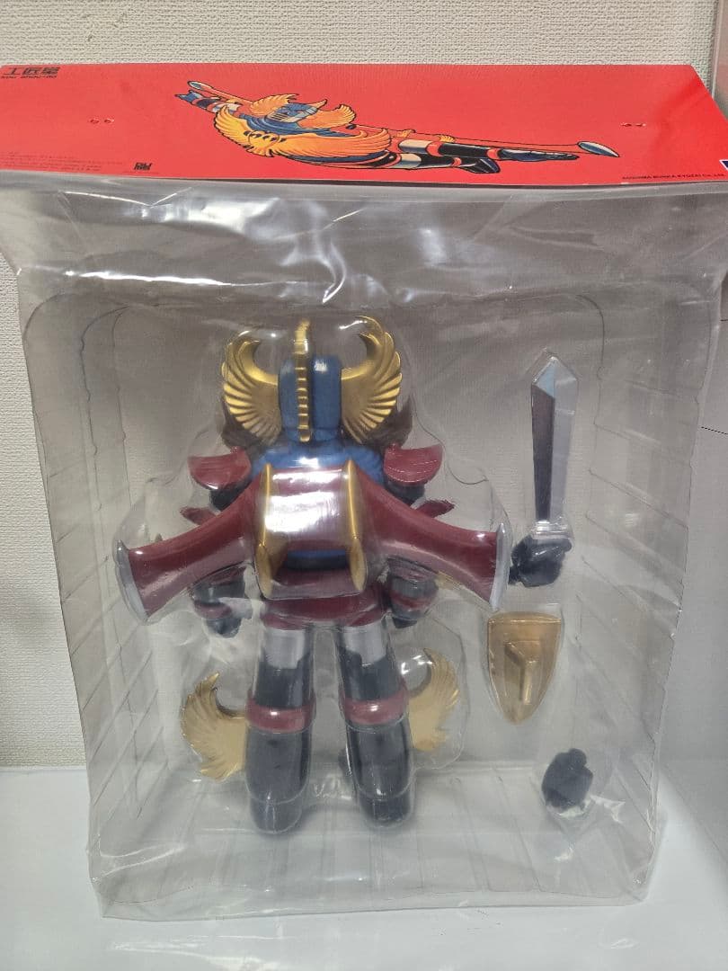 合体ロボット アトランジャー 50周年記念　 アオシマ × 工匠堂 ソフビ