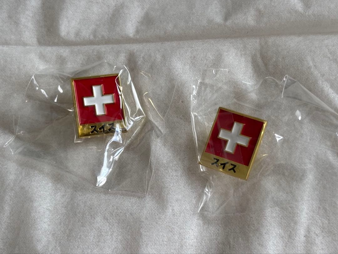 Lemania様5点セットEXPO 2025 大阪関西万博スイス館ピンバッジ