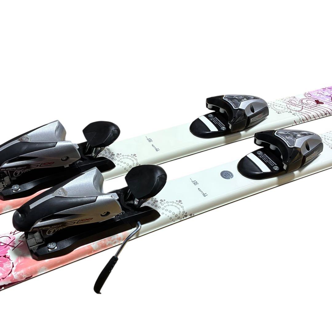 美品✨ KAZAMA レディース スキー板 152cm ビンディング付