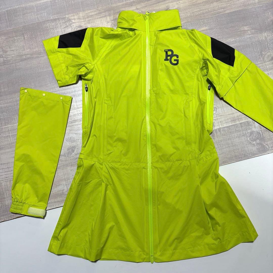 パーリーゲイツ★耐水★防風★結露防止★AQUAX★レインワンピ★【サイズ0（S】