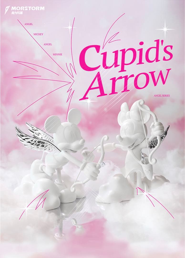 ミニーマウス　エンジェル　天使　ディズニー　スタチュー　おもちゃ　フィギュア