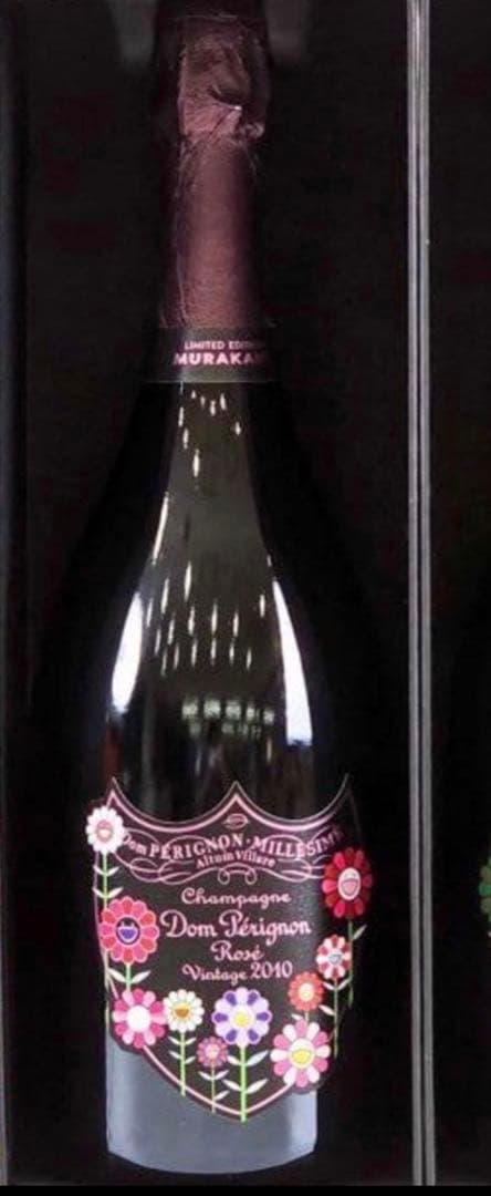 【新品】ドンペリ×村上隆限定コラボ 希少ロゼ2010 箱無