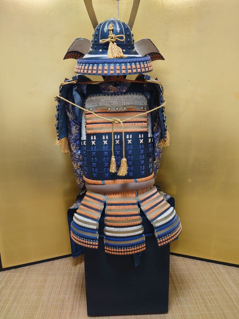 Nao3さま専用★全国送料無料☆黒胴当世素掛大鎧☆等身大大鎧一領☆鎧兜・甲冑★