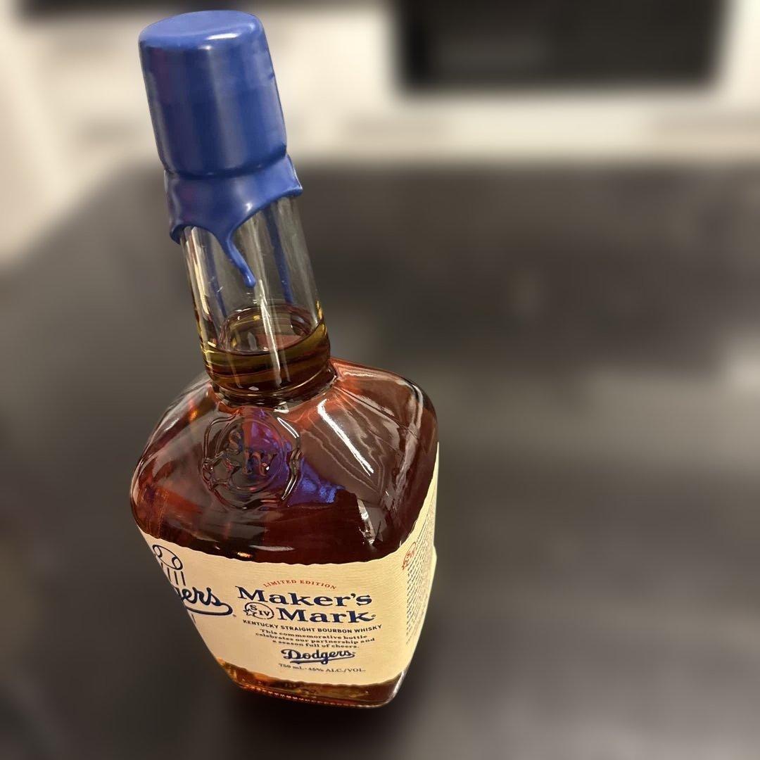 Makers Mark ロサンゼルスドジャースラベルウイスキー