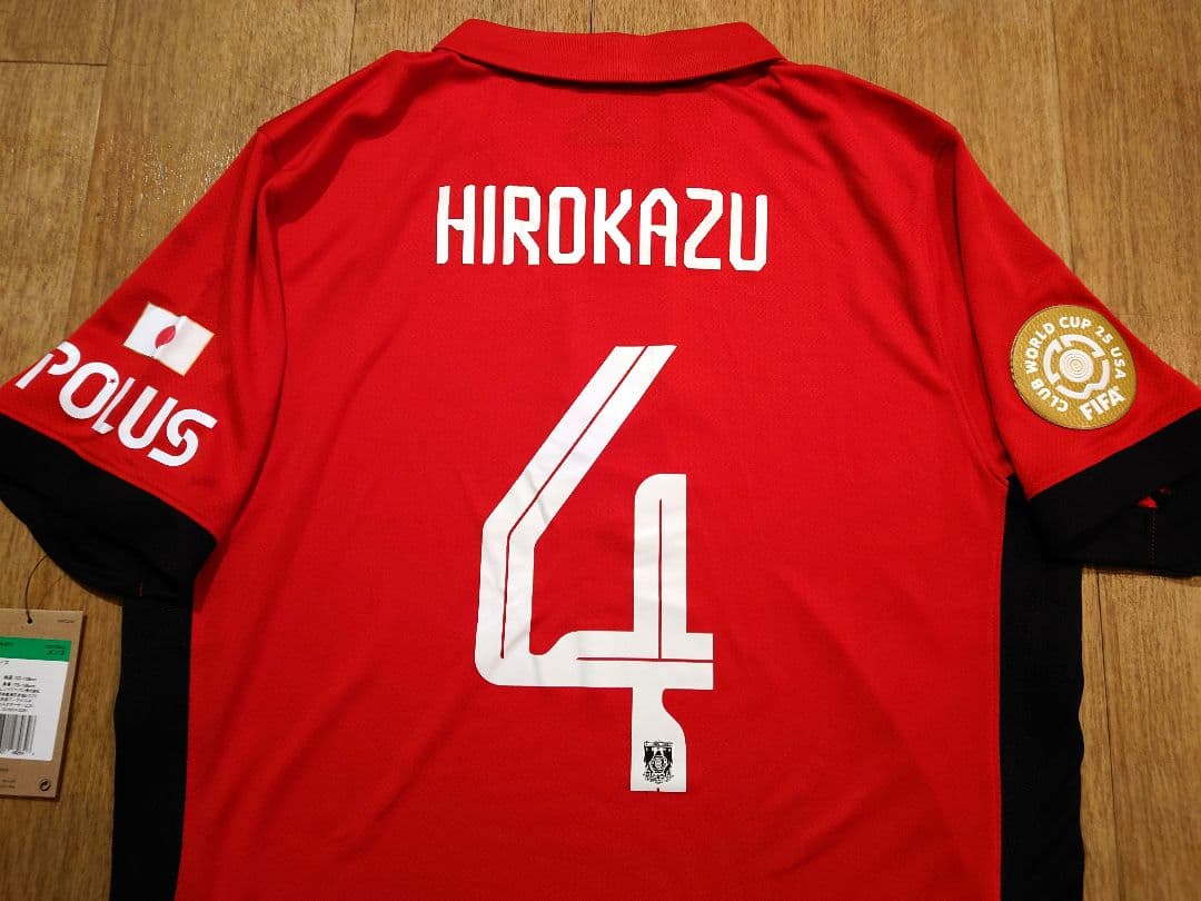 浦和レッズ CWCユニフォーム クラブワールドカップ　 石原広教選手　XLサイズ