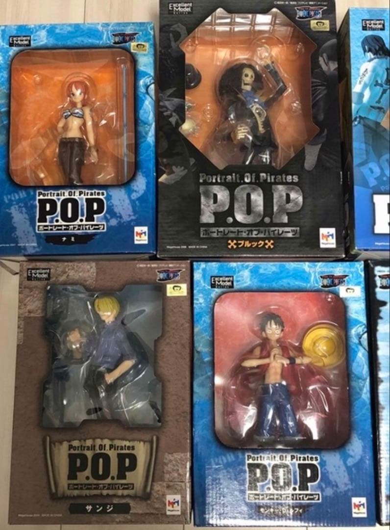 ワンピース P.O.P 麦わら海賊団 初期Ver 8体セット