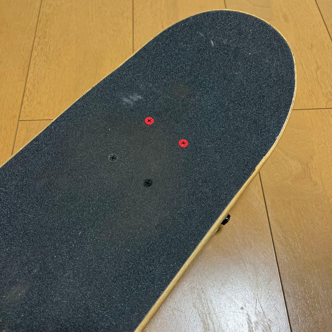 木製スケートボード グリップテープ付き