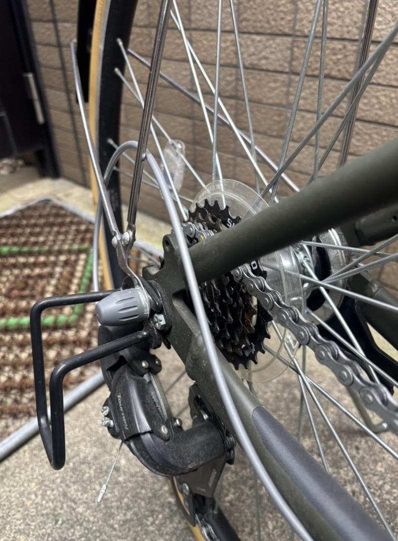 BRIDGESTONE　MARKROSA7s 前カゴつき【京都市中京区引取限定】