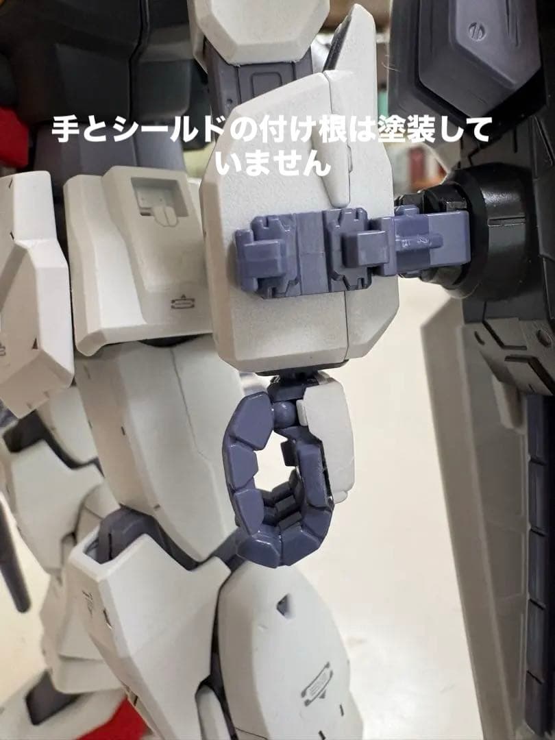 ガンダムマークII MG ほぼ全塗装 スペシャルクリアパーツつき