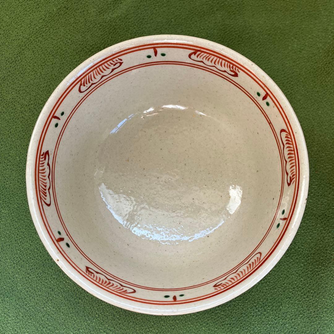 茶道具 茶碗 淡海ぜぜ 陽炎園造 赤絵 安南写