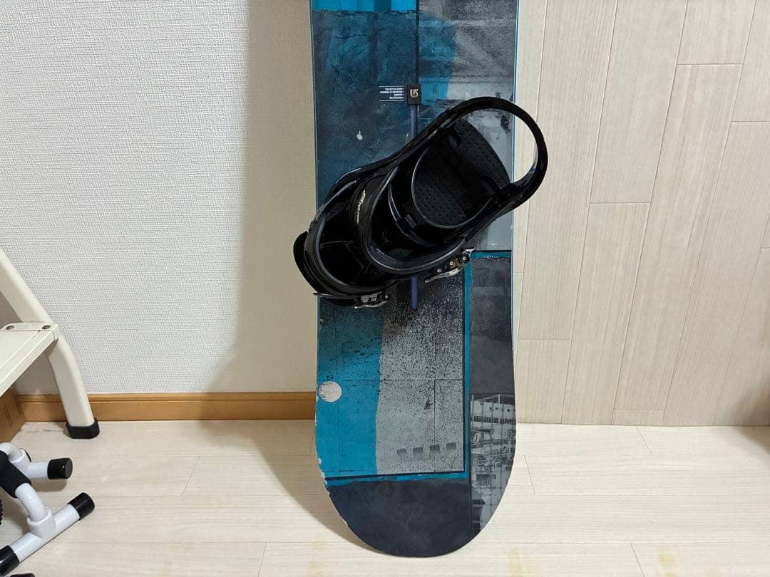 BURTON process バイン付 155cm スノーボード2点セット