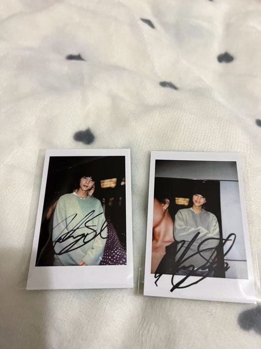 トレカ　ポラロイド　ジャニ