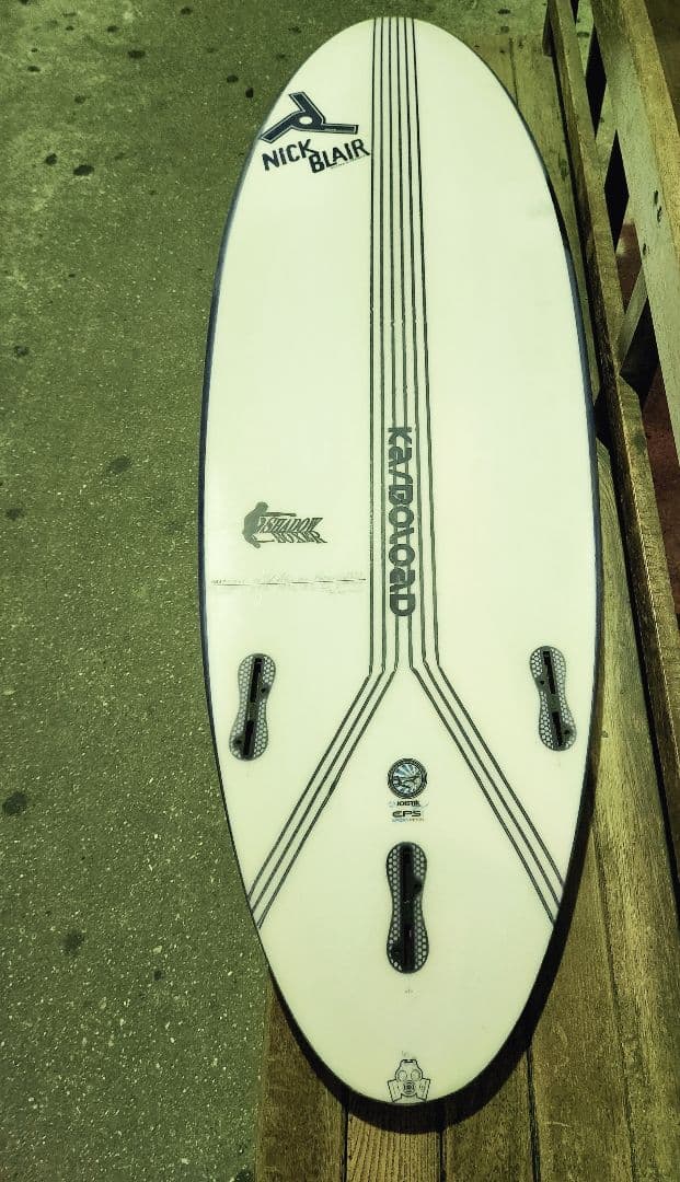 ニックブレア　サーフボード