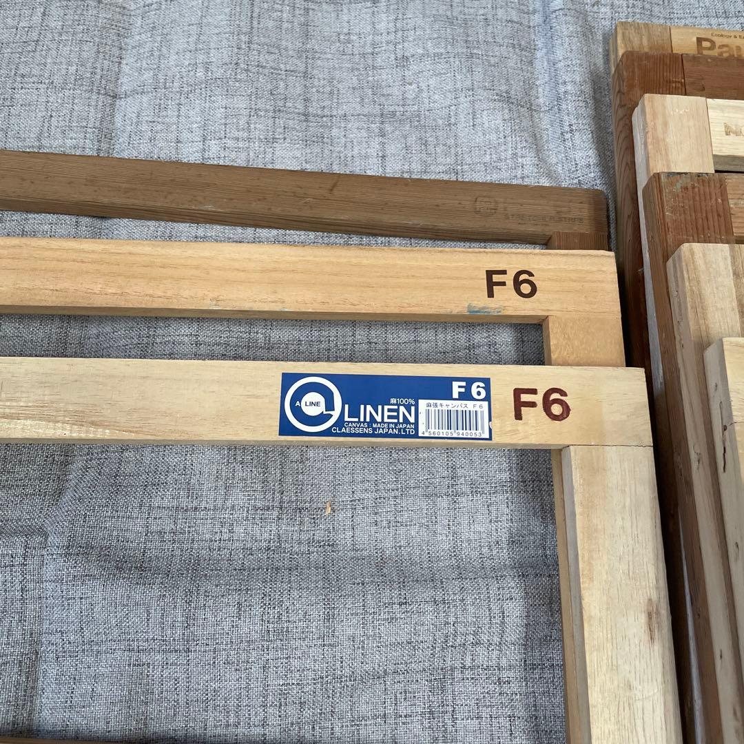 キャンバス木枠F6 F8 F10 プライヤー　クリップ　13点セット