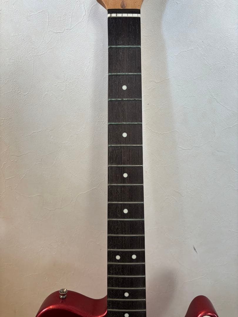 プレイテック Playtech テレキャスター タイプ エレキギター レッド 赤