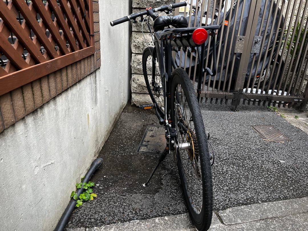 ドッペルギャンガー　700c D8 ブラックアイス 東京都引き取り限定