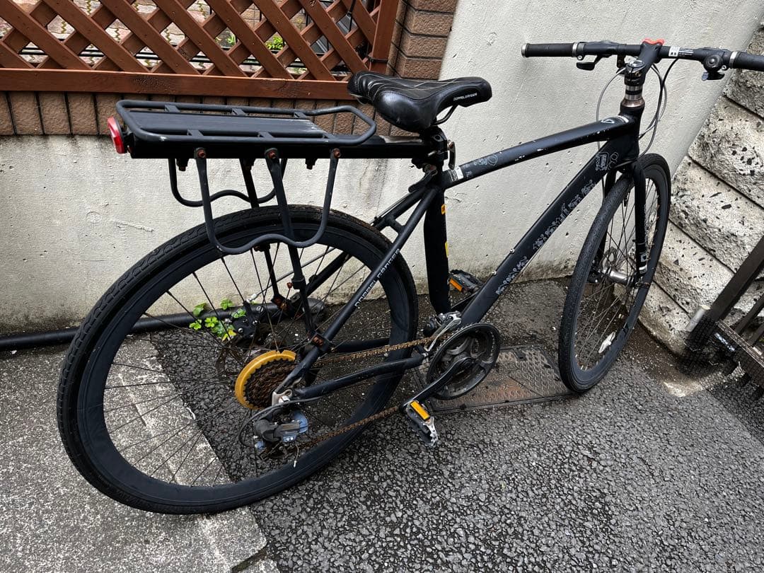 ドッペルギャンガー　700c D8 ブラックアイス 東京都引き取り限定