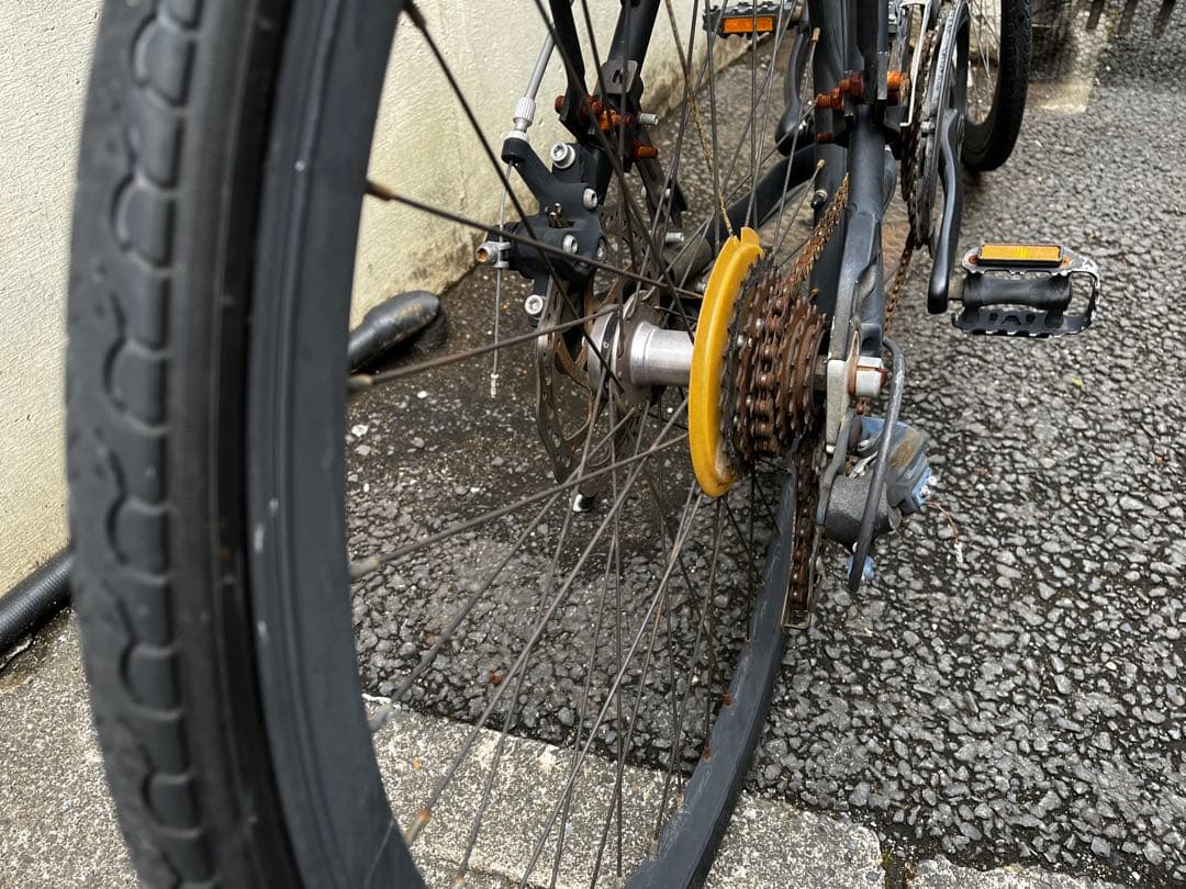 ドッペルギャンガー　700c D8 ブラックアイス 東京都引き取り限定