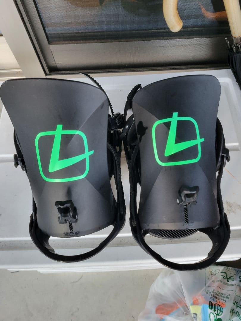 LINK スノーボード ビンディング ブラック